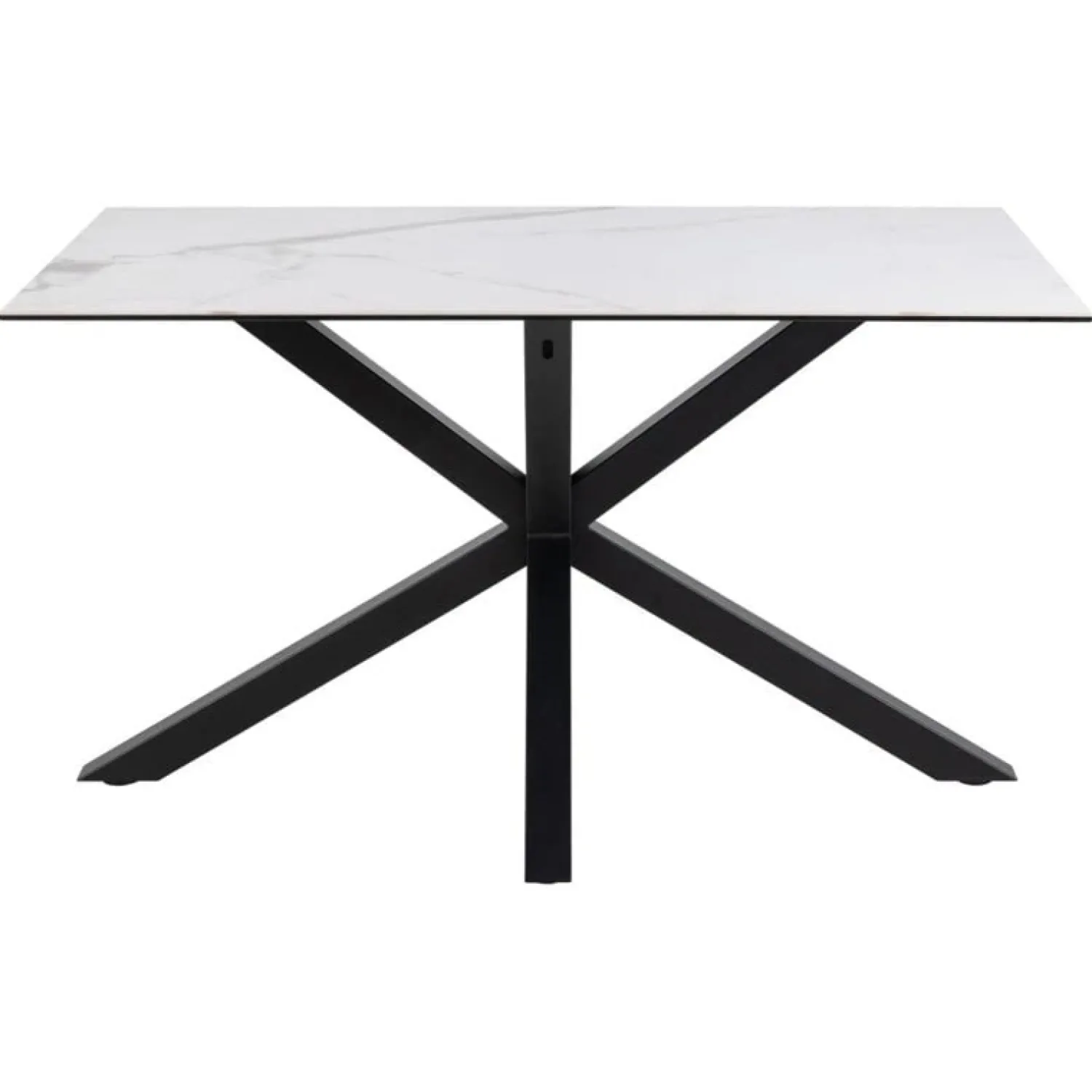 Nordhavn Eettafels|Zuvio Eettafel Wit Keramiek 135cm