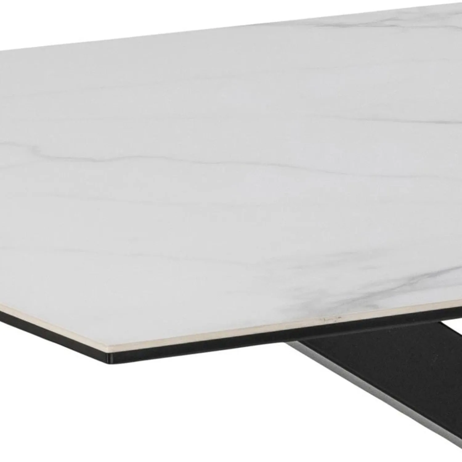 Nordhavn Eettafels|Zuvio Eettafel Wit Keramiek 160cm