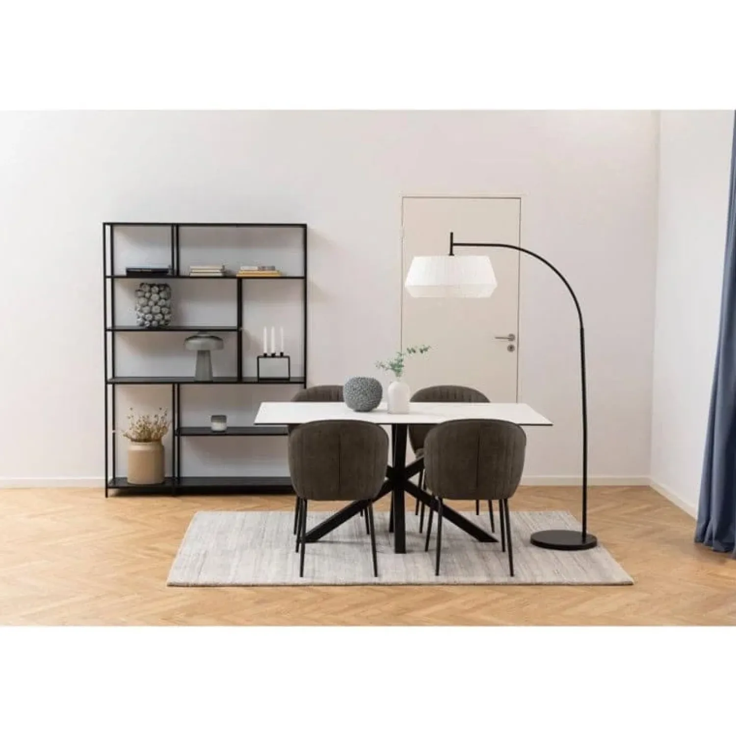 Nordhavn Eettafels|Zuvio Eettafel Wit Keramiek 160cm