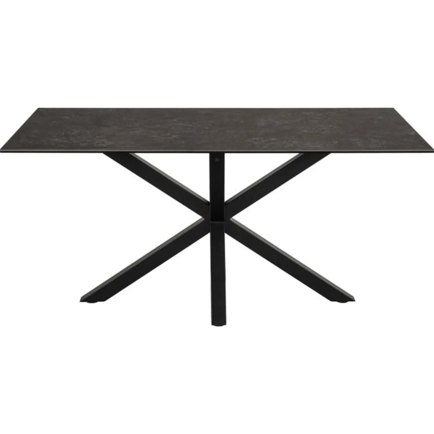 Nordhavn Eettafels|Zuvio Eettafel Zwart Keramiek 160cm