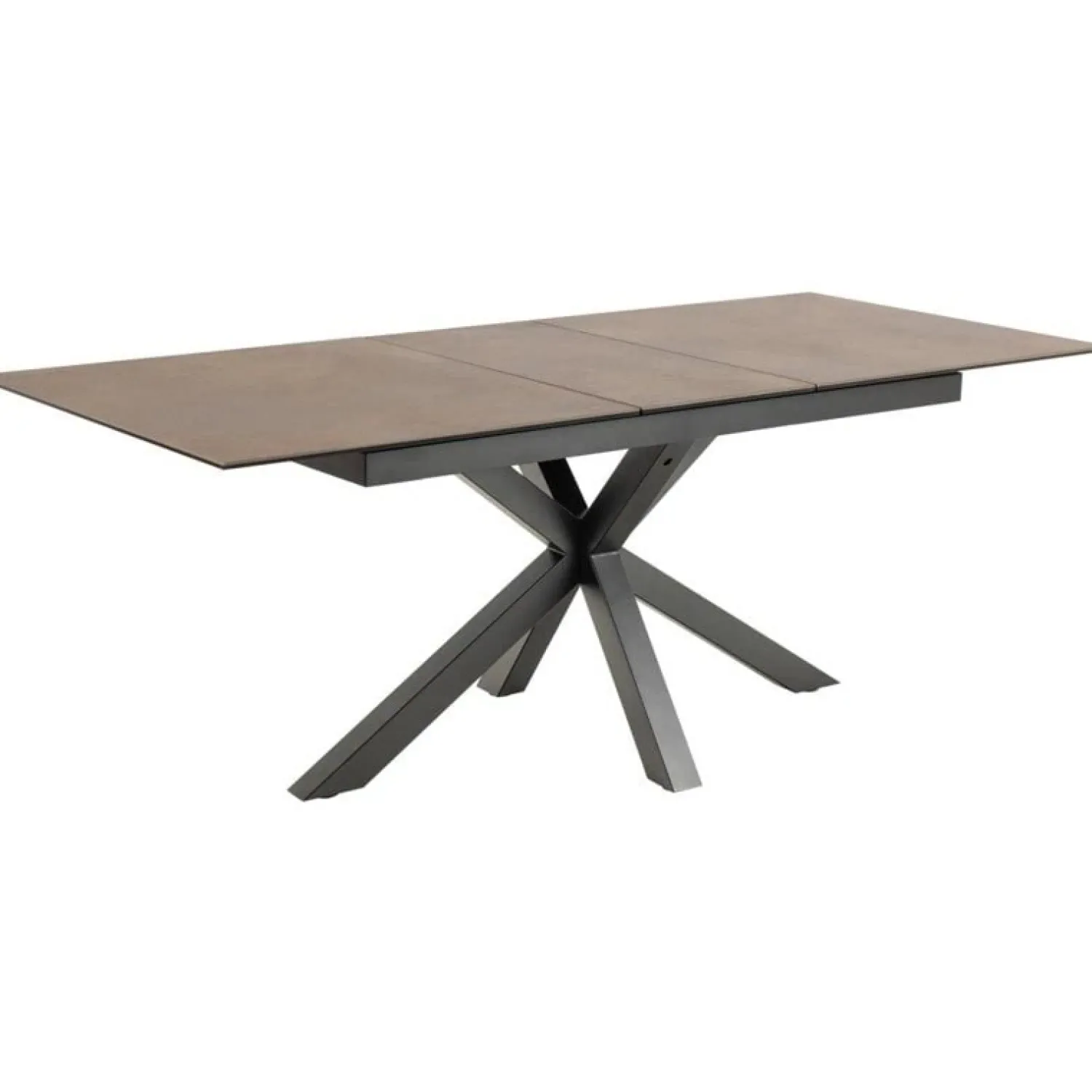 Nordhavn Eettafels|Zuvio Uitschuifbare Eettafel Bruin Keramiek 210cm