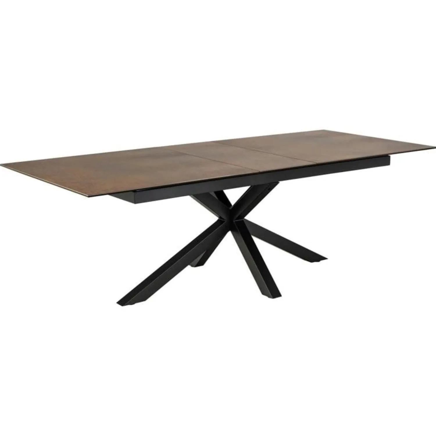 Nordhavn Eettafels|Zuvio Uitschuifbare Eettafel Bruin Keramiek 240cm