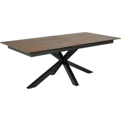 Nordhavn Eettafels|Zuvio Uitschuifbare Eettafel Bruin Keramiek 240cm