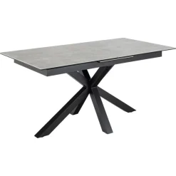 Nordhavn Eettafels|Zuvio Uitschuifbare Eettafel Grijs Keramiek 210cm