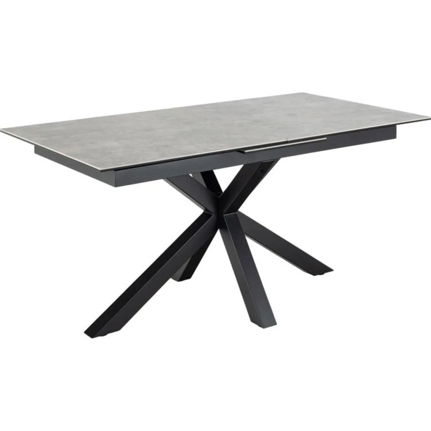 Nordhavn Eettafels|Zuvio Uitschuifbare Eettafel Grijs Keramiek 210cm