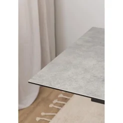 Nordhavn Eettafels|Zuvio Uitschuifbare Eettafel Grijs Keramiek 210cm
