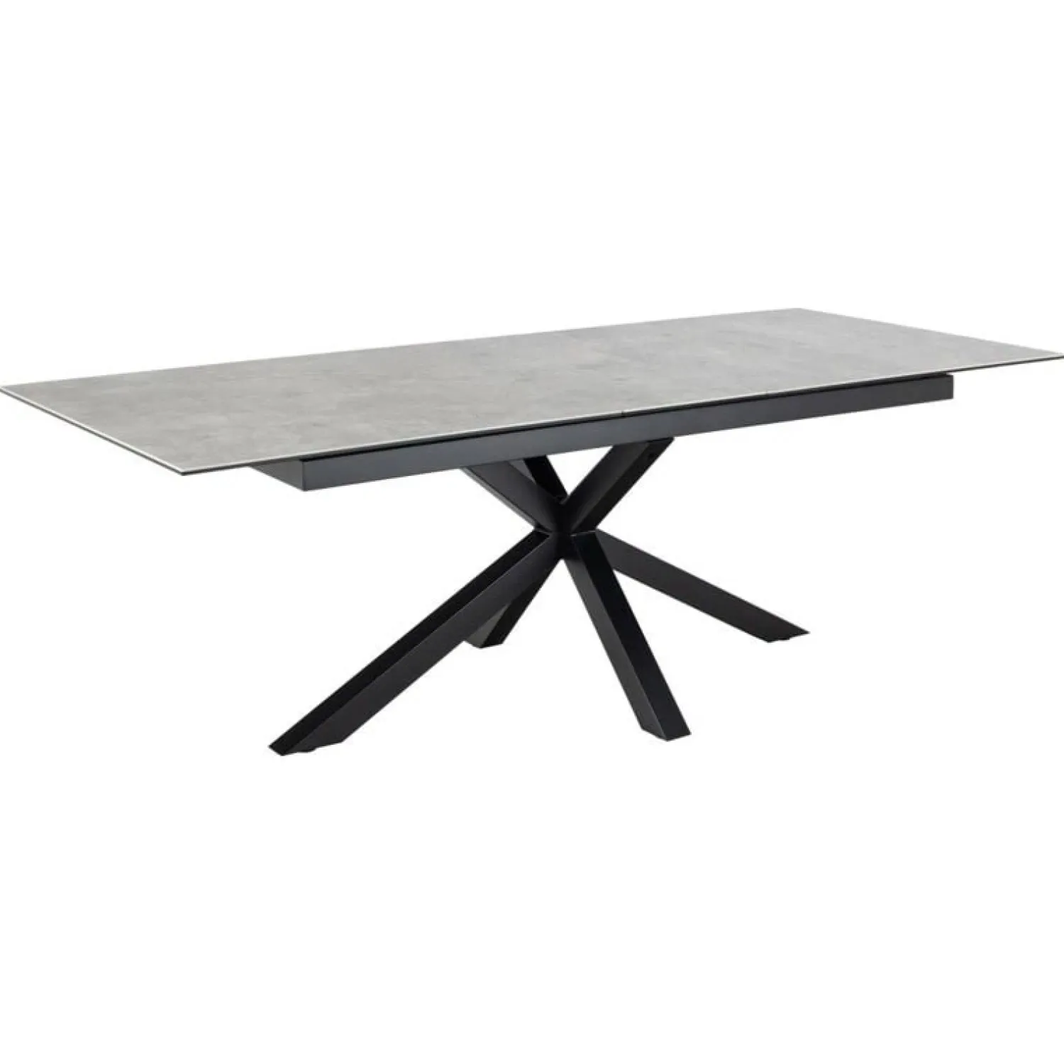 Nordhavn Eettafels|Zuvio Uitschuifbare Eettafel Grijs Keramiek 240cm