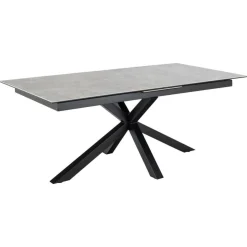 Nordhavn Eettafels|Zuvio Uitschuifbare Eettafel Grijs Keramiek 240cm