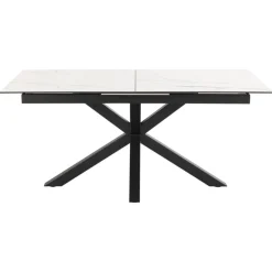 Nordhavn Eettafels|Zuvio Uitschuifbare Eettafel Wit Keramiek 210cm