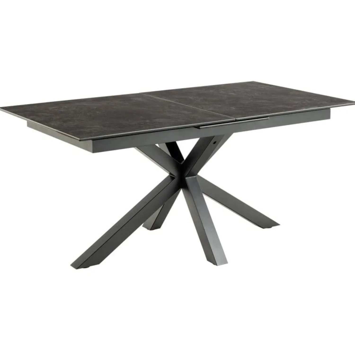 Nordhavn Eettafels|Zuvio Uitschuifbare Eettafel Zwart Keramiek 210cm