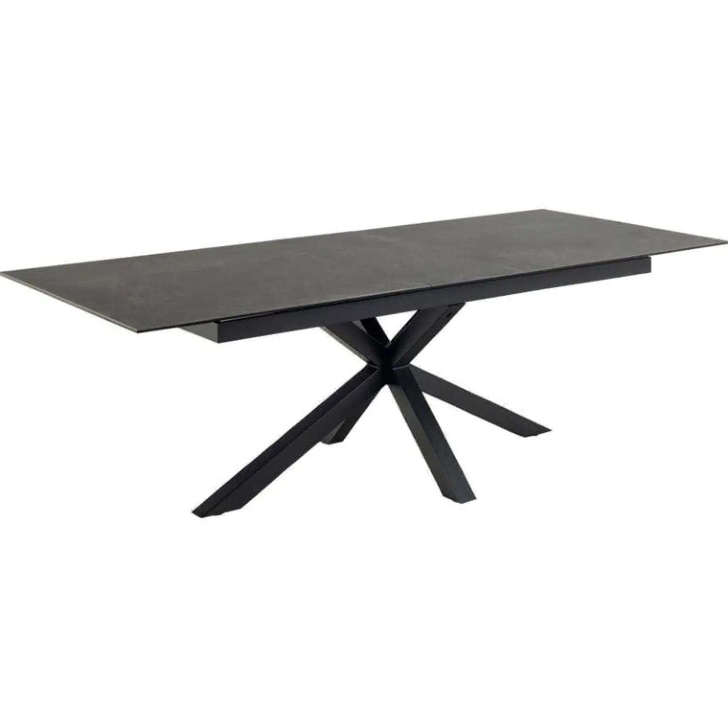 Nordhavn Eettafels|Zuvio Uitschuifbare Eettafel Zwart Keramiek 240cm