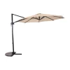 Lesli Living Parasols|Zweefparasol Libra ecru 300cm