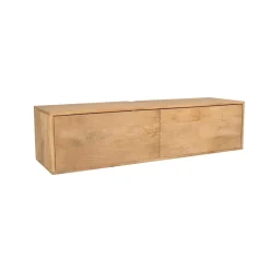 Furndea Industriele Kasten|Tv Meubels|Zwevend Tv meubel Melanie Naturel 120 cm