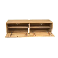 Furndea Industriele Kasten|Tv Meubels|Zwevend Tv meubel Melanie Naturel 120 cm