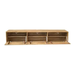 Furndea Industriele Kasten|Tv Meubels|Zwevend Tv meubel Melanie Naturel 160 cm