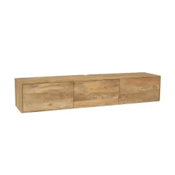 Furndea Industriele Kasten|Tv Meubels|Zwevend Tv meubel Melanie Naturel 160 cm