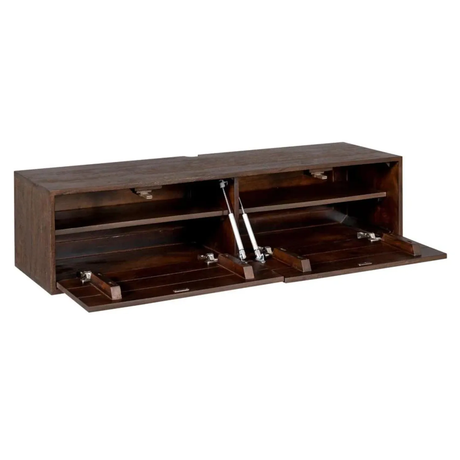 Furndea Industriele Kasten|Tv Meubels|Zwevend Tv meubel Melanie Walnoot 120cm