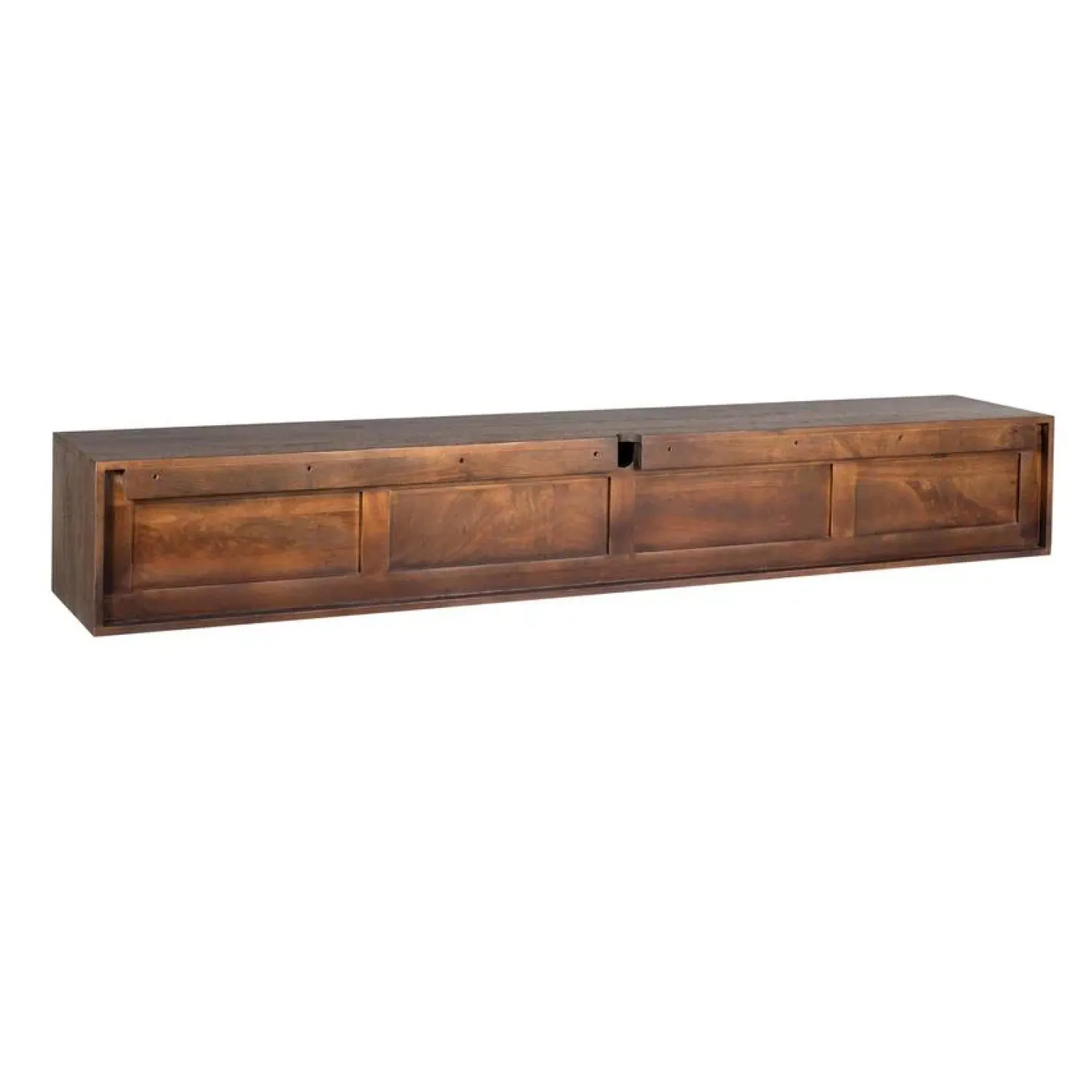 Furndea Industriele Kasten|Tv Meubels|Zwevend Tv meubel Melanie Walnoot 240cm